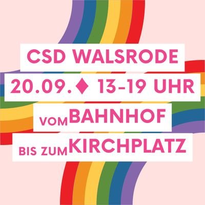 Hallo ihr lieben wir sind Queer Heidekreis. Und kämpfen in Walsrode für Quere Sichtbarkeit. Im letzten Jahr im Oktober hatten wir unsere erste Demo in Walsrode