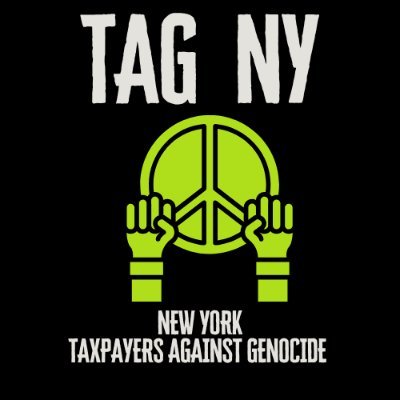 tagnewyork's profile picture. Working in solidarity with Taxpayers Against Genocide from the East Coast https://t.co/4SDYkjenOS