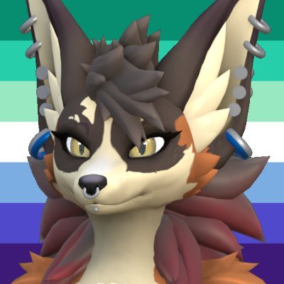 Chelfox.bsky.social 💛🤍💜🖤🏳️‍🌈🦊さんのプロフィール画像