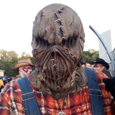 Charles The Scarecrow Harvester The Feeder Of Souls From Corn Stalkers At Halloween At World's Of Fun In Kansas City Missouri 🎃🌽
