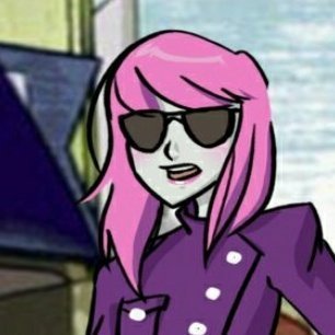 Why are you staring?! Yes this is my natural hair color you bozo! Get a clue!! ( Originally @HexSorceress ) #SFWOnly