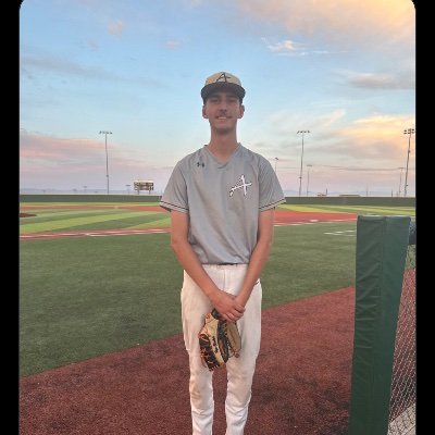TuckerH_4's profile picture. Las Cruces NM, Centennial High school, Class of 2027, LHP, 6’3, 160lbs, FB 80-84, CH 72-74, CB 75-78, SL 75-78