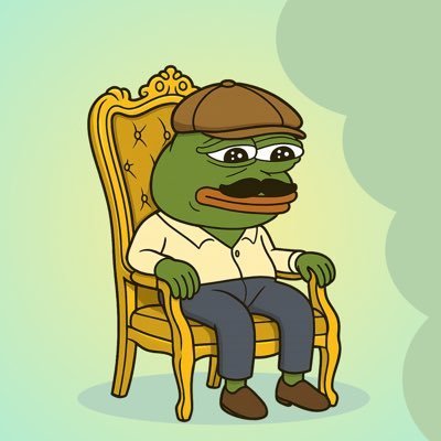 The OG frogfather of memes. Wise, calm, and always two steps ahead. He doesn't chase hype... hype kneels before him.
