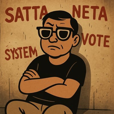 UltaChashmaa's profile picture. Dikh raha hai sab kuch, par bolna allowed nahi. Satta ke naale mein sarcasm ki naav.Ungli karta hoon, vo bhi soojh-bhoojh se