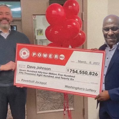 I'm Dave Johnson the winner of the powerball lottery I won $283.3 million I'm giving out $30,000 to my first 2k followers..