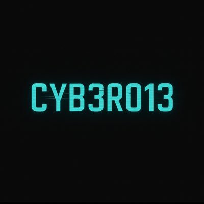 Cyb3r013's profile picture. Individual focused on Artificial Intelligence, Cybersecurity and tools for Businesses.  Entrepreneur, Investor, Consultant.