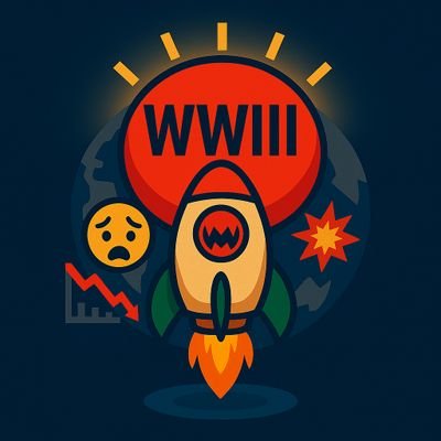 WWIIImemecoin's profile picture. The meme token that triggers every time someone screams WWIII is starting!