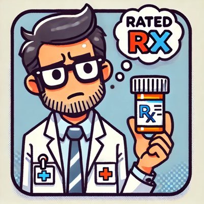 RatedRxPodcast's profile picture. Promoting pharmacy culture with entertaining and vulnerable stories, surprising drug facts, and real talk from behind the counter.