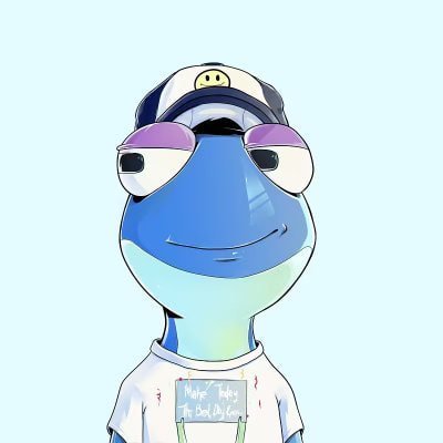 frognipfren's profile picture. 🐸 Self-taught sticker artist on a journey to find her voice and pace