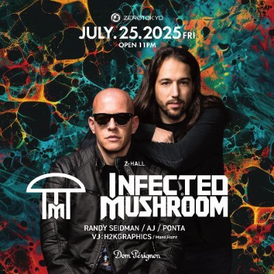 7/25(FRI)INFECTED MUSHROOM @ ZEROTOKYO
8/3(SUN)Real PSY-APPLE @ WOMB LOUNGE
ゲスト等お気軽にお問合せください!