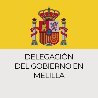 Cuenta oficial Delegación del Gobierno en Melilla. Gobierno de España.