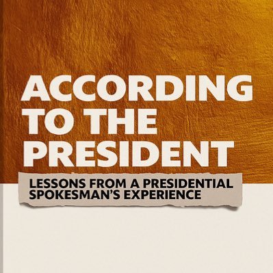 AccordingTTP's profile picture. According to the President, a compelling and insightful memoir by Garba Shehu, OON—one of Nigeria’s most experienced presidential spokesmen. 📕