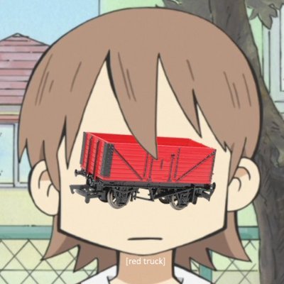 Salutations I'm Red =)
- railway things are cool
- water vehicles are cool
- indie rpg games are cool
- nano
nsfw dni