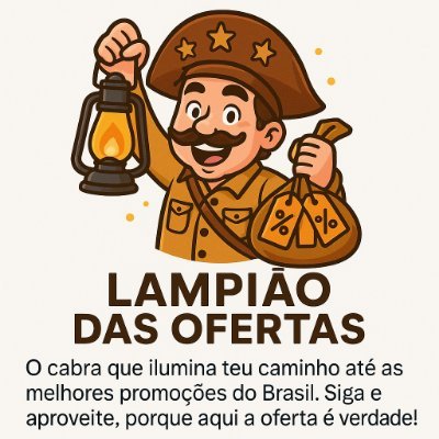 O cabra que ilumina teu caminho até as melhores promoções do Brasil. Siga e aproveite, porque aqui a oferta é de verdade!
