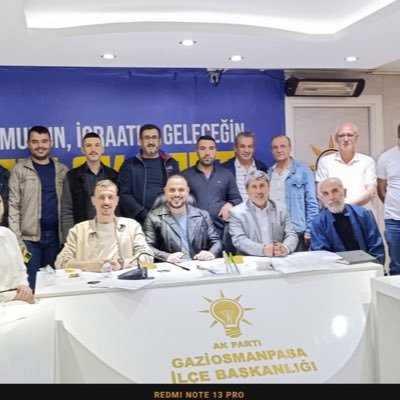 AK PARTİ Gaziosmanpaşa Merkez mahallesi Başkanı