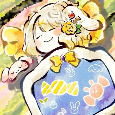 SSR級の角うさぎ🐰/ 種族:ジャッカロープ / 軽率に保護してけ！😎 / 食べようとする人にはデコピン飛ばします/ママ❤︎→(@hhh_halta)(@Sa_me_a)/FM→🌙🐰🍬