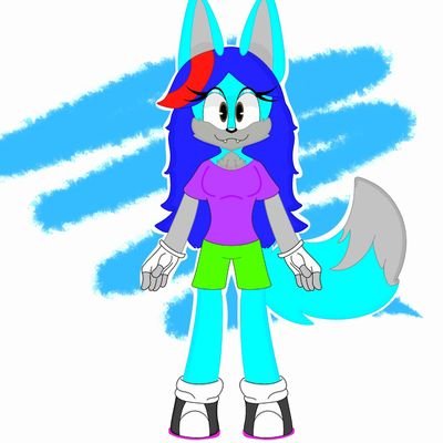 My name is Jojo the Foxwolf.
22 year
I'm Shadow sister.
I love my friends
I'm a real gamer girl
Silver and Blaze fan girl
Artist
Senpai: my King Carter
