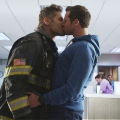 Tommy: sorry, im late. that fire was a beast
Buck: so are you
*start devouring each other's faces*