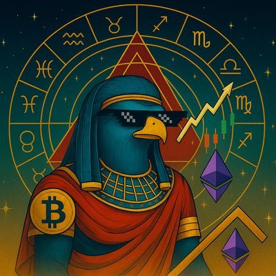 Crypto_zomb420's profile picture. Reading the stars, farming the chaos 🌒 Market prophet 📈 | Cycle hunter Meme priest 🐍 BTC, ETH, “You follow price. I follow time.”