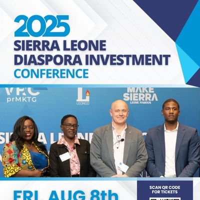 News, updates, insights and features - 2025 Sierra Leone Diaspora Investment Conference. August 8th in DMV. #wearetheinvestors