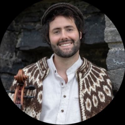 Playing cello through the storm on Ireland's Atlantic west coast with my dog friend Nisha🎵 For enquiries and booking Patrickdextermanagement@gmail.com