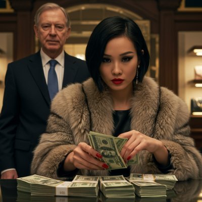 Rich perverted man in search of an evil, manipulative, sadistic, entitled, narcissistic and equally perverted woman.