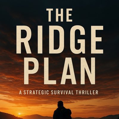 TheRidgePlan's profile picture. Author of The Ridge Plan — Collapse fiction that reads like tomorrow’s headline. Tactical detail. Hard choices. Because in the end, only the prepared endure.