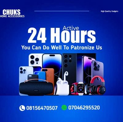 You can make me your best gadget plug : iphone,Samsung,laptop, and phones accessories payment before delivering whatsapp: 07046295520
