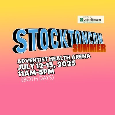 The Official Twitter for StocktonCon Events! Next event is StocktonCon Summer on July 12-13!! @stocktoncon on IG/Threads/BlueSky - StocktonCon on Facebook .