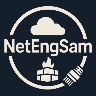 NetEngSam's profile picture. I work with networks, cloud, and code. Occasionally everything works.