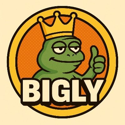 The frog wears a red tie now.
No utility. No promises. Just $BIGLY.
🔻 https://t.co/YU4JRyryoP