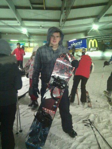 love to snowboard footbal and music