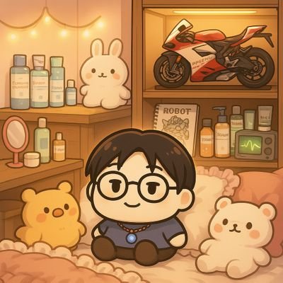 バイク乗ってる〜!
漫画読むの好き〜!
電子工作もする〜!
guthub:https://t.co/81GGGGje9K
qiita:https://t.co/t3gH0trUlR