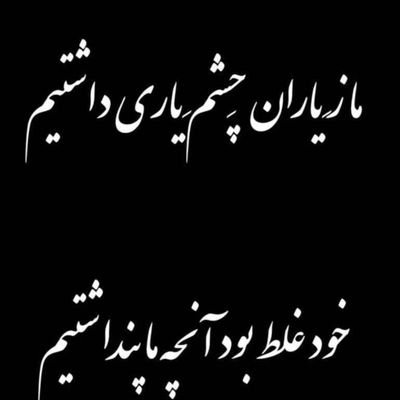 هر کس بد ما به خلق گوید چهره ز غم نمی خراشیم
خوبی او به خلق گوییم که هر دو دروغ گفته باشیم