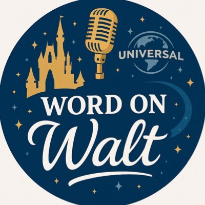 WordOnWalt's profile picture. Disney & Universal Podcast YouTube | Spotify | Amazon | Apple