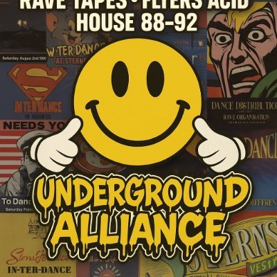 rave_tapez's profile picture. Designer Collector and seller of classic late 80s and early 90s rave tapes and flyers.
Love Graffiti,Music, Art, anything Vintage. New to X please follow