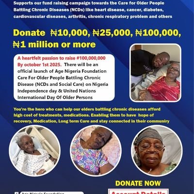THE BIGGEST NGO IN NIGERIA CARING FOR THE WELFARE AND SOCIAL INCLUSION OF OLDER PERSONS IN NIGERIA.