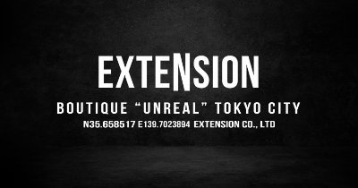 EXTENSION CLOTHING 公式 Profile