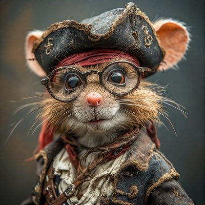 pirate_mouse's profile picture. A family of 5. 3 cats (🌈 Niko ) a goldfish and a horse. Living the best life.  My thoughts are brought to you by the Sirius Cybernetics Corporation.