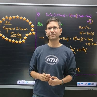 Star Educator on Unacademy Plus (Maths faculty For IIT JEE main and advance) https://t.co/LZL7bkG3Mv