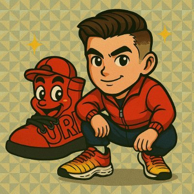 スニーカー愛が止まらん経営者|X(Twitter)でスニーカー配ったり、マインド・考え方の発信してます|スニーカーオタク向けにガチャサービス(予定)&プレゼント企画やってます|スニーカーのこととか、日常も発信中|プレゼント当選は #キック社長企画 で発表|フォローするとキック運が上がる⛩️