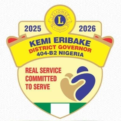 District404B2Ng's profile picture. Official Twitter Handle of Lions District 404B2 Nigeria