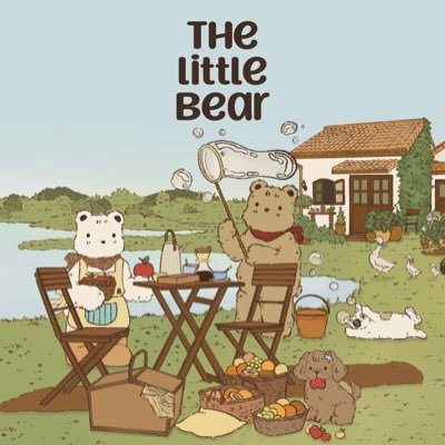 𝑡ℎ𝑒 𝑙𝑖𝑡𝑡𝑙𝑒 𝑏𝑒𝑎𝑟 🐻🍎🍐🏠 I'm a watercolor painter, also a bear lover! #bearrygoods #madewithbearry ☁️ ig: thelittlebearbeer