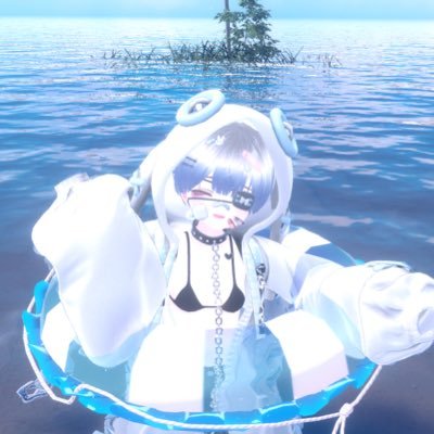 2025/02/22 VRChat始めました! 真冬ちゃんメインで使ってます🫰よくハナさんとかイカダさんとか呼ばれてます。たまーにピアノ弾いたりしてる。
