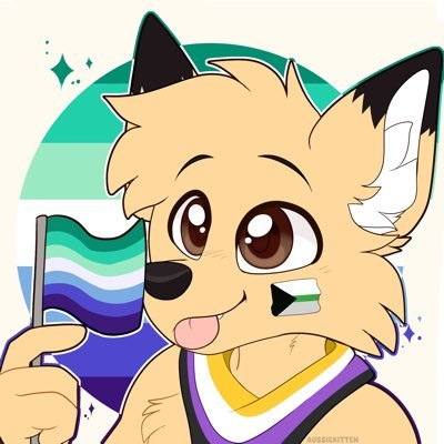 💟 God • Ⓐ 🏴• SFW/13+ • 18 y/o • Single • Does a lot of shit • 🏳️🌈Demi • He/They • Enby • Black & Mexican • Chubby fox • 🇵🇸🇺🇦🇱🇧
