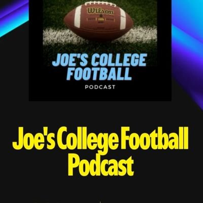 Huge College Football fan with a heavy focus on the NFL draft. My podcast is discussing College Football for a casual fan and some Memorbillia talk.