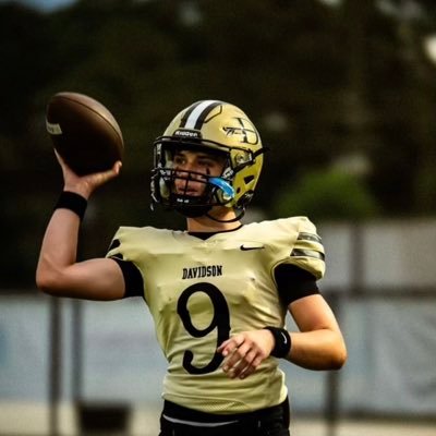MicahSpivey09's profile picture. 6’0 175 lbs | c/o 2027 | - QB Davidson high school | 4.0 GPA | 🏈⚾️