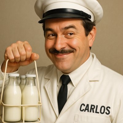 CarlosTelechea6's profile picture. Llegó el lecheroo