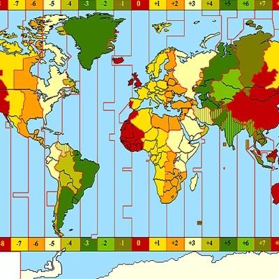 La France est le pays qui compte le plus de fuseaux horaires. Le soleil ne se couche (presque) jamais sur la France !