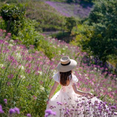 Lavender began to chant summer verses as Flower Spike kissed her ankles. The scent is a hooked silk line that catches all the bright fragments of memory.